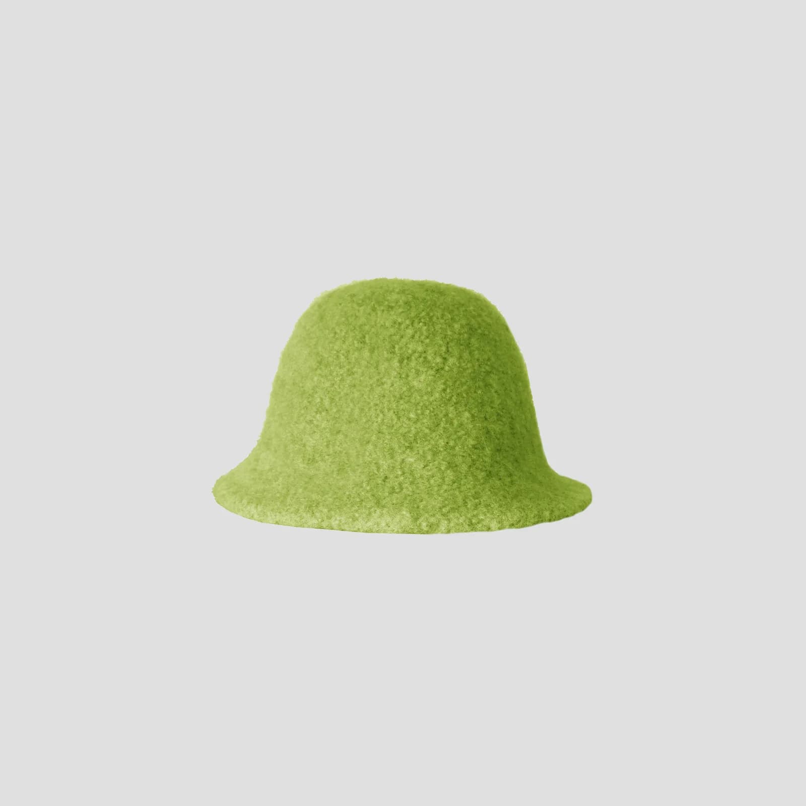 The Original Shapka in fresh leaf green.